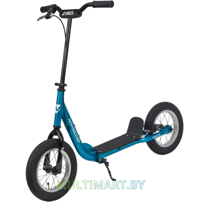 Самокат Novatrack Stamp N2 12STAMPN2.BL20 (синий, 2020)